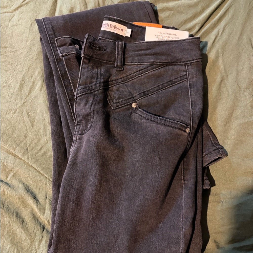 Ranch Dress’n Vintage Black bootcut jeans size Large